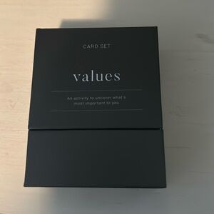 Values personal reflection/meditation cards
